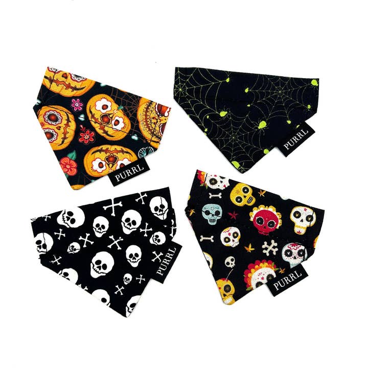 Pañuelos de gato de Halloween para venta al por mayor de Barkley and Fetch