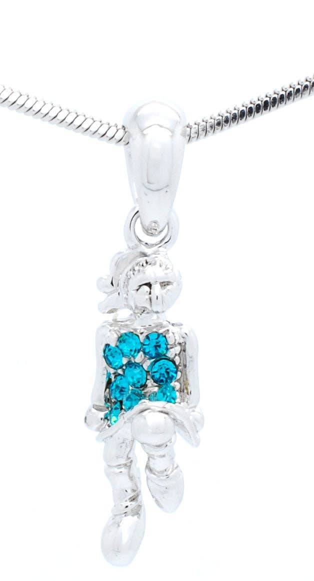 Fan Star Jewelry - Wholesale Pendant/Charm Necklace - Irish Dancer Necklace - Mini15