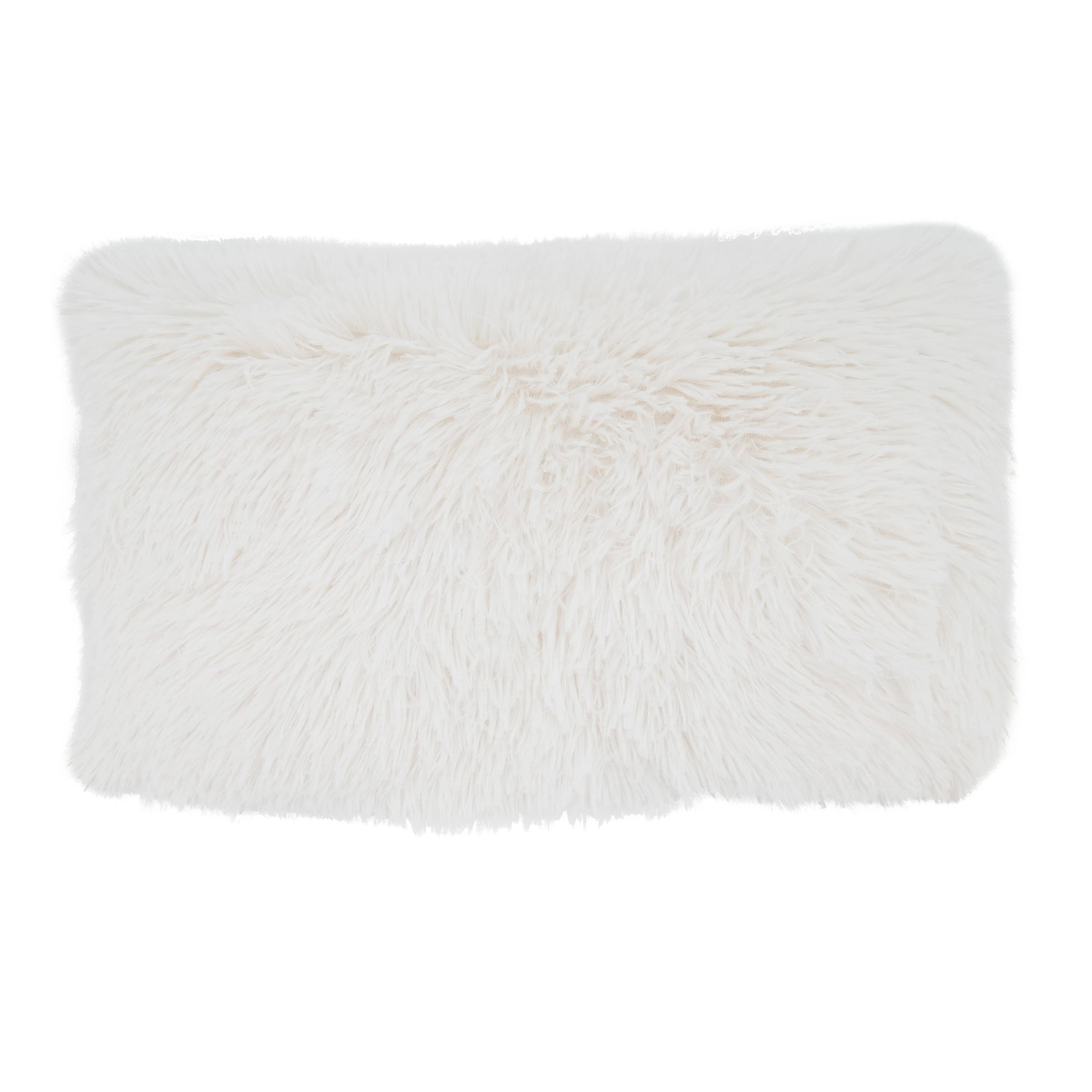 Saro Lifestyle - Wholesale Throw/Decorative Pillow - Throw Pillow With Faux Fur Design9