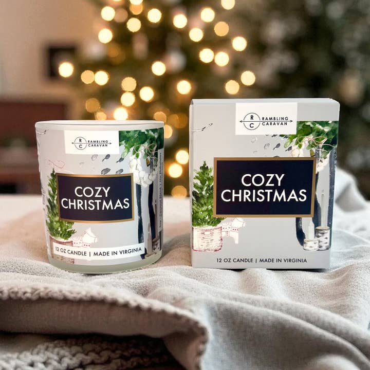 Rambling Caravan - Wholesale Jar/Filled Candle - Cozy Christmas Candle | Luxe Winter Candle Collection |0