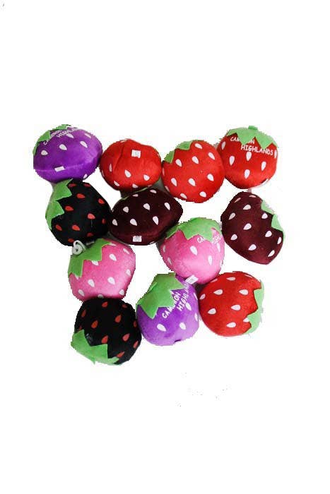 Cap Zone - Wholesale Keychain - Women's - Strawberry Plush Keychain 0