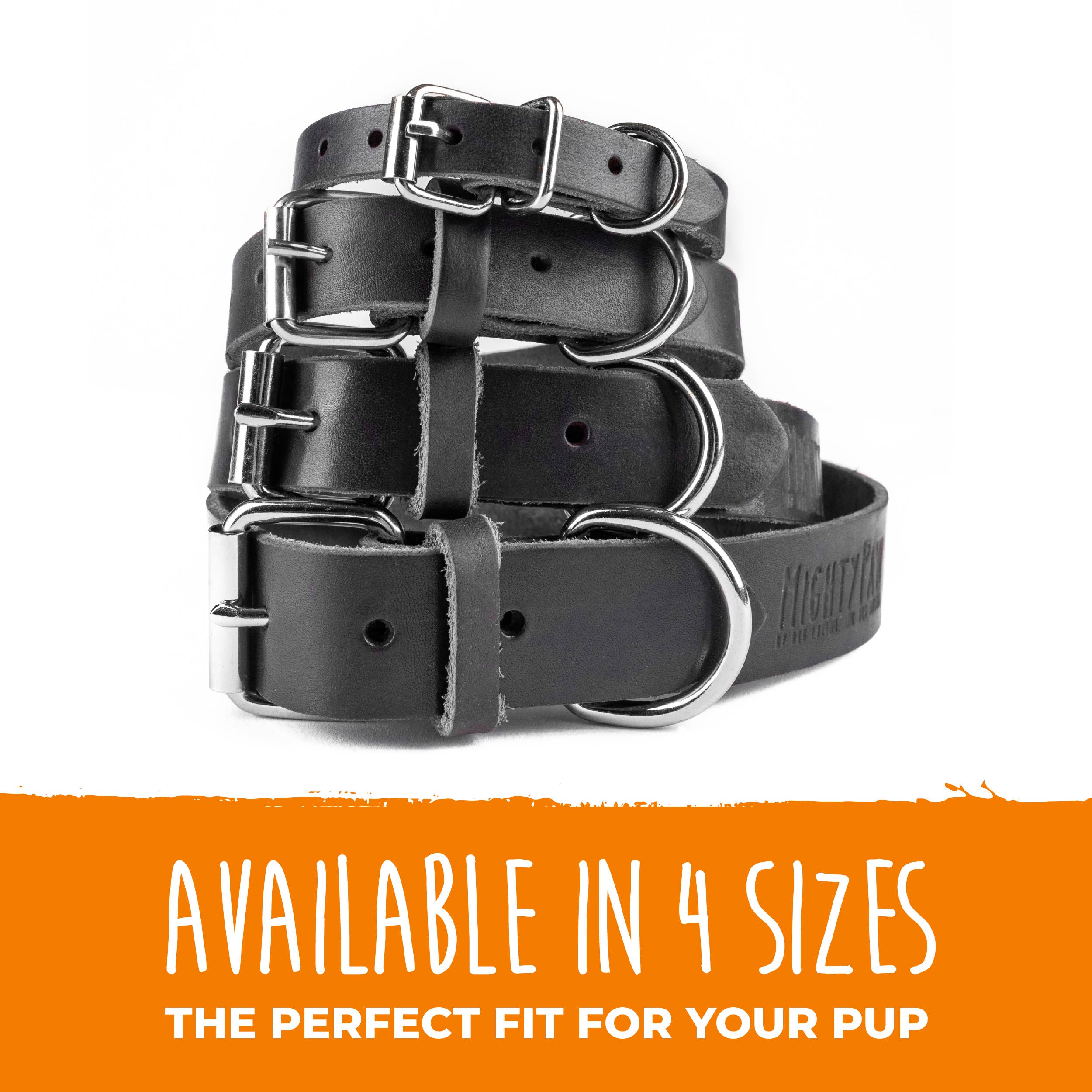 Mighty Paw - Wholesale Pet Collar - Dog - Leather Dog Collar - Distressed14