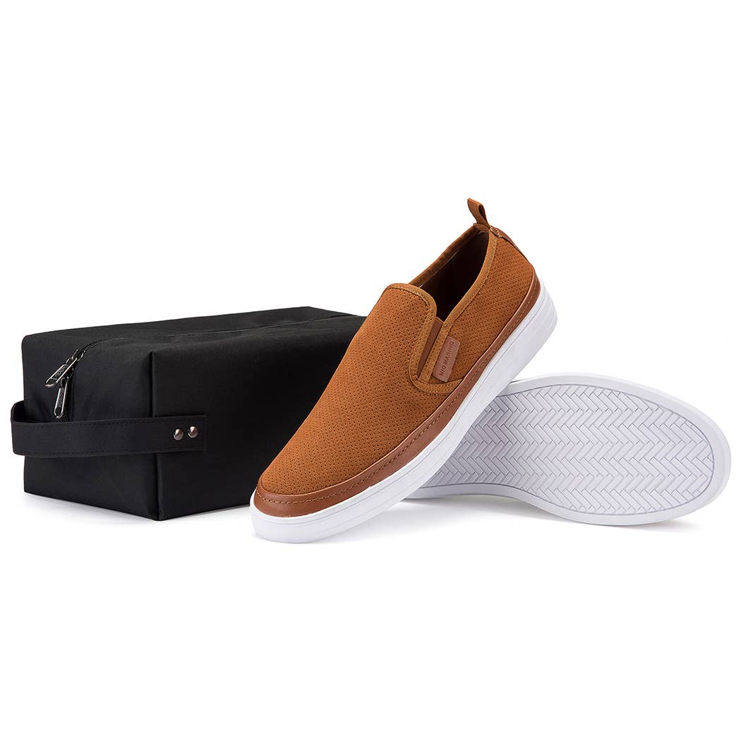 Mio Marino - Wholesale Slip On Sneakers - Men's - Suede Fashion Sneaker2