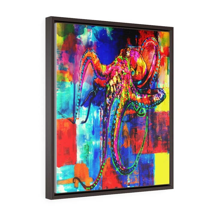 Pieuvre atomique - Portrait pour la vente par Atomic Koi Creatives