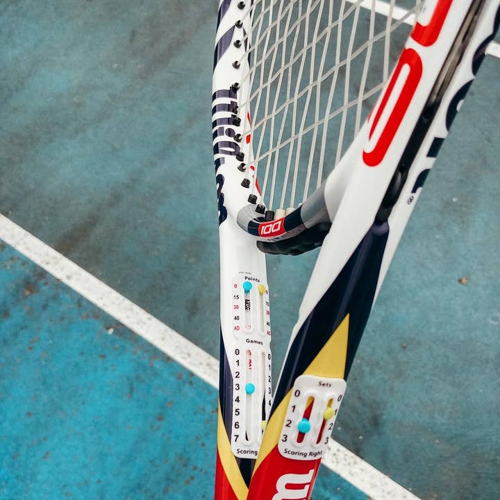 Racket Pets - Wholesale Sporting accessories - Scoring Right - Score Keeper for Tennis Racket1