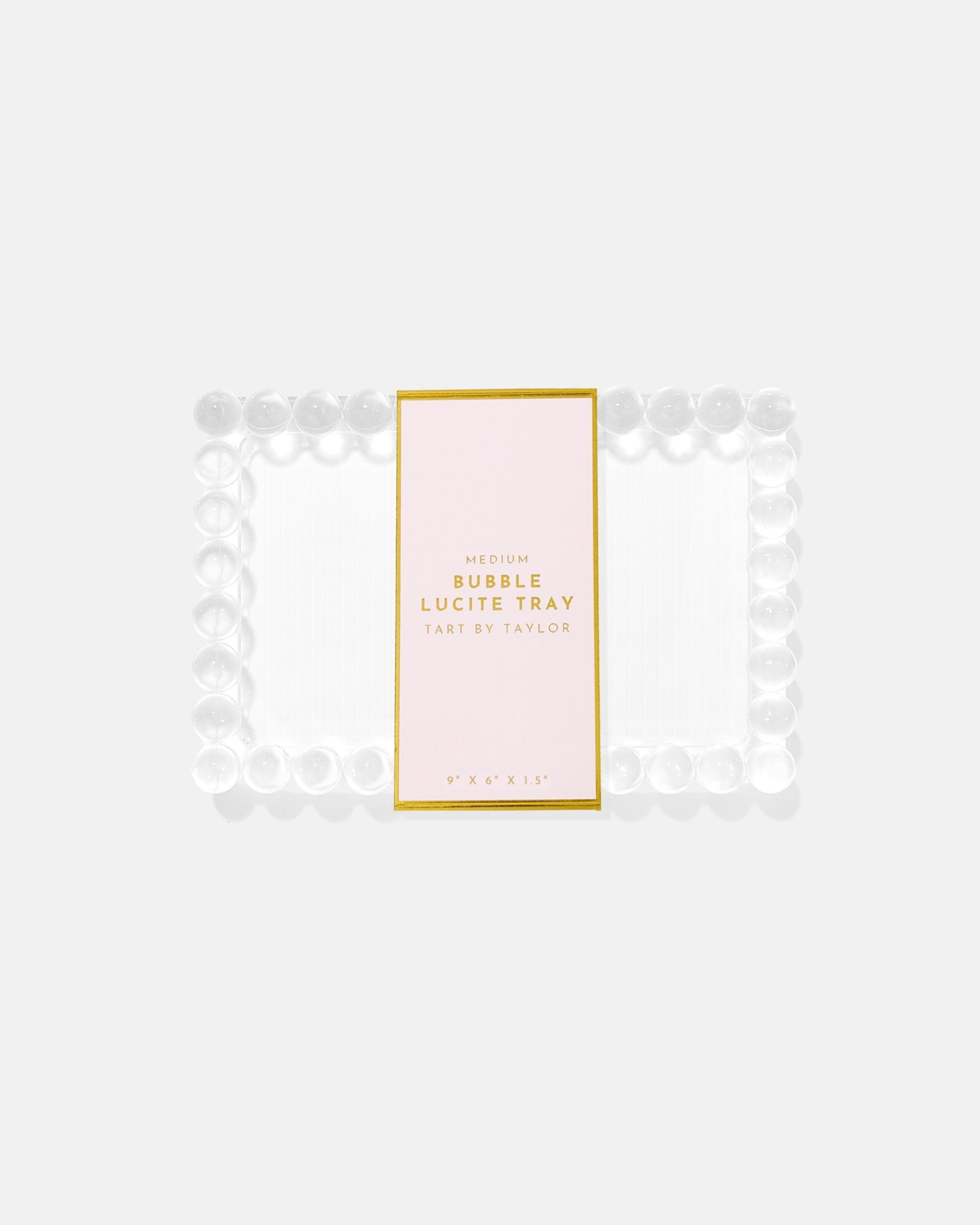 Tart By Taylor - Wholesale Decorative Tray - Medium Bubble Lucite Tray5