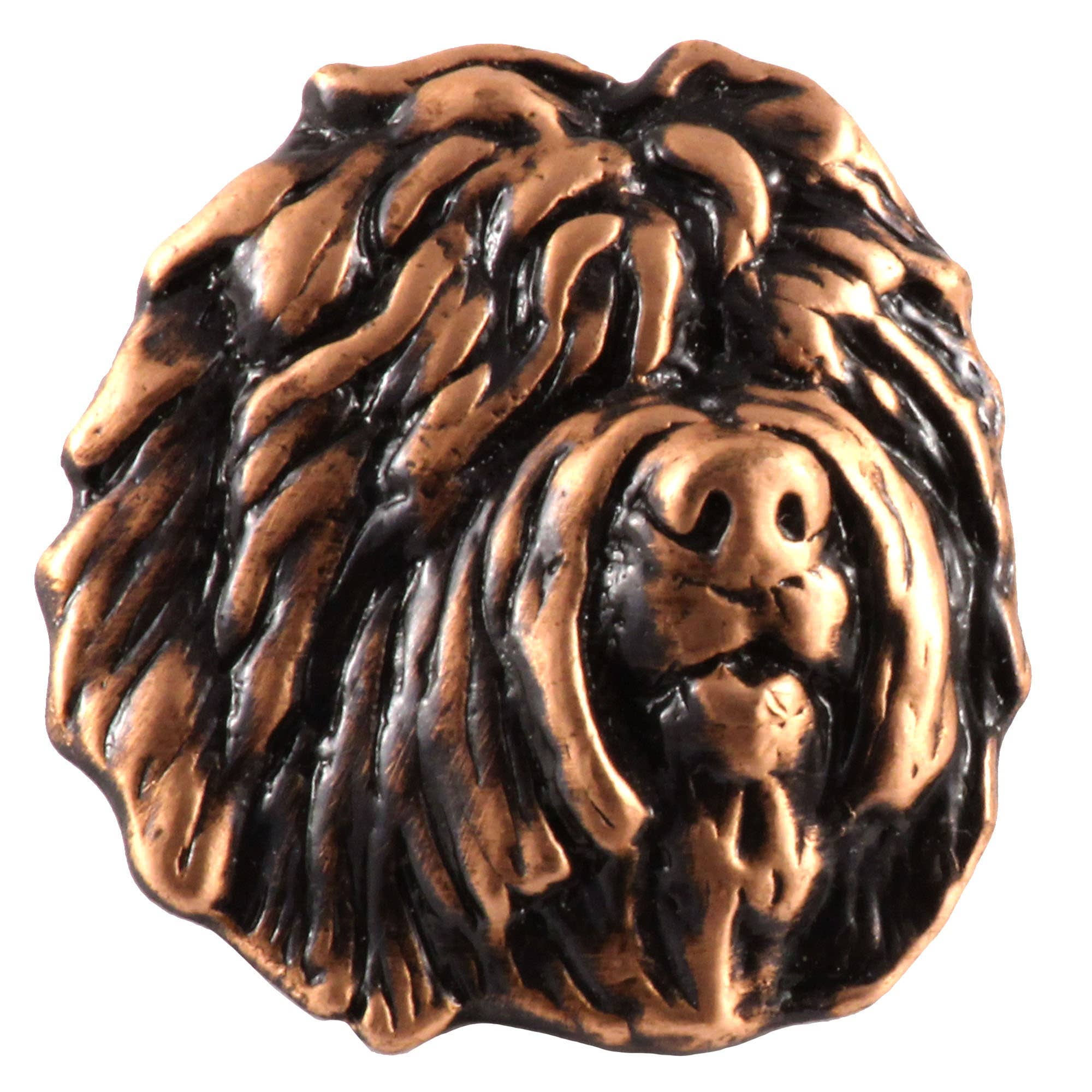 Creative Pewter Designs - Wholesale Lapel Pin/Button - Old English Sheepdog Pewter Lapel Pin or Magnet D1323