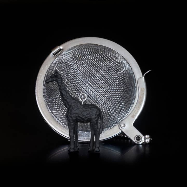 01living Ltd - Wholesale Tea Strainer/Infuser - Tea Infuser Loose Leaf Tea Ball Animal Giraffe Black1