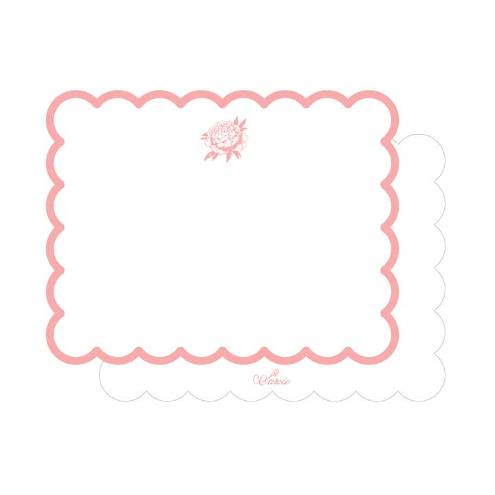 Peony Stationery Set for wholesale by Surcie