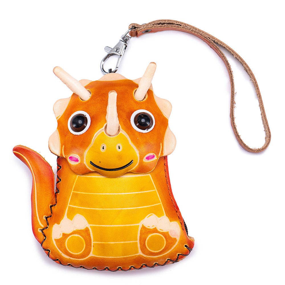 SALINA TRADING INC - Wholesale Coin Purse - Women's - Creative Handmade Leather Coin Purse with Zodiac Animal Design5