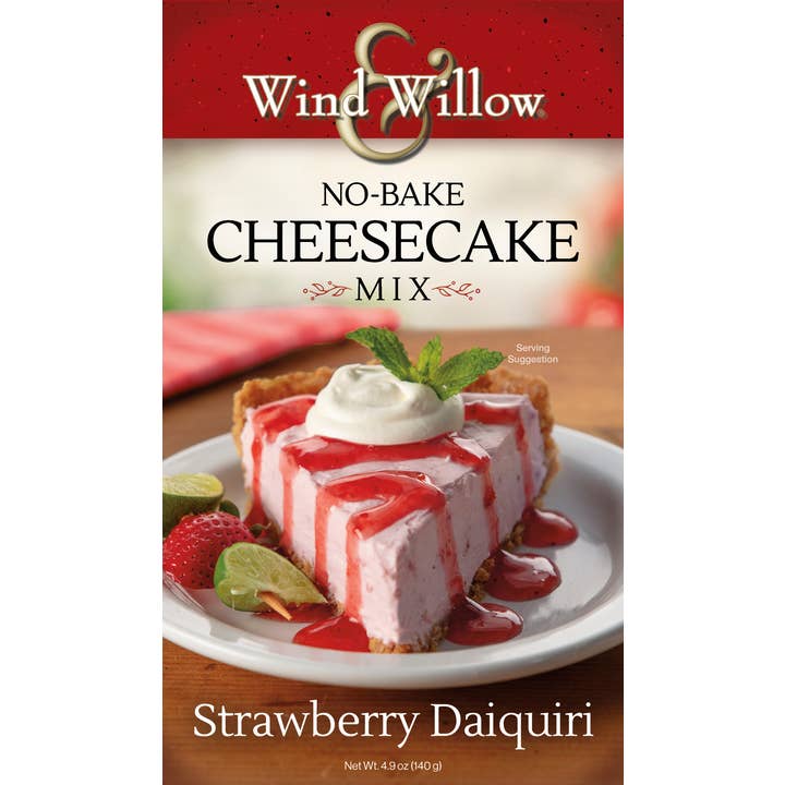 Strawberry Daiquiri No-Bake Cheesecake Mix (cs 12) for wholesale by Wind & Willow