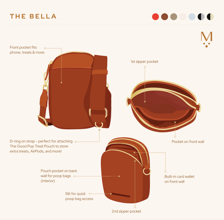 Mazie Days - Wholesale Crossbody Bag - Women's - The Bella - Orange3