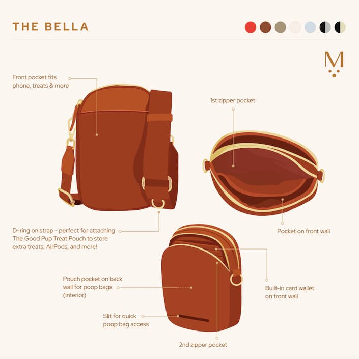 Mazie Days - Wholesale Crossbody bag – Women's - The Bella - Orange3