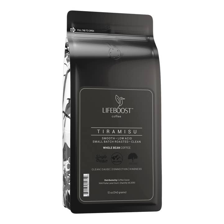 Lifeboost Coffee - Wholesale Coffee Beans - Tiramisu
