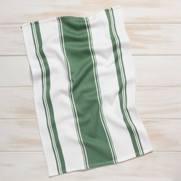Now Designs by Danica - Wholesale Tea Towel - Symmetry Elm Green Dishtowel5