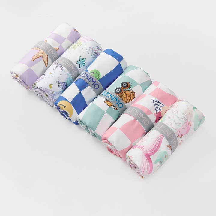 LESIMO - Wholesale Hooded Towel - Kids & Baby - 【New Edition】Sand Free Kids Hooded Towel - Star Fish5