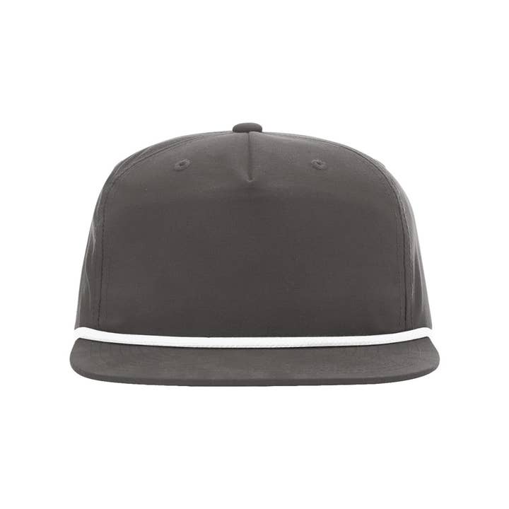 Total Apparel - Wholesale Flat Brim Cap - Unisex - Richardson Umpqua Snapback Five-Panel Rope Cap | Hat 2567