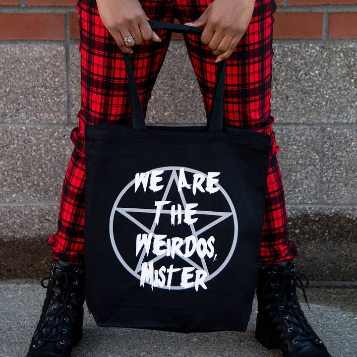 We Are The Weirdos, Mister - lærred muletaske for engroshandel hos Geekish Gifts