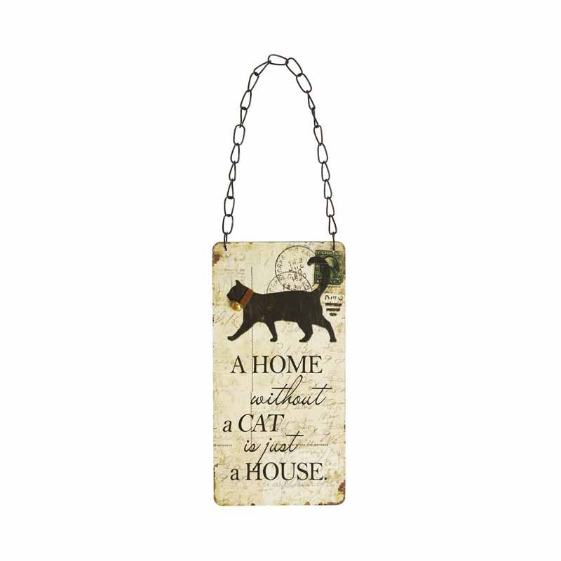 Heaven Sends – wholesale Sign – A HOME WITHOUT A CAT SIGN0