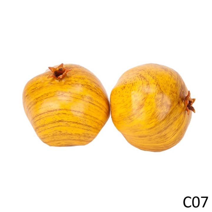 Flora Bunda Inc - Wholesale Decorative Tabletop Object - Artificial Pomegranate FT16686