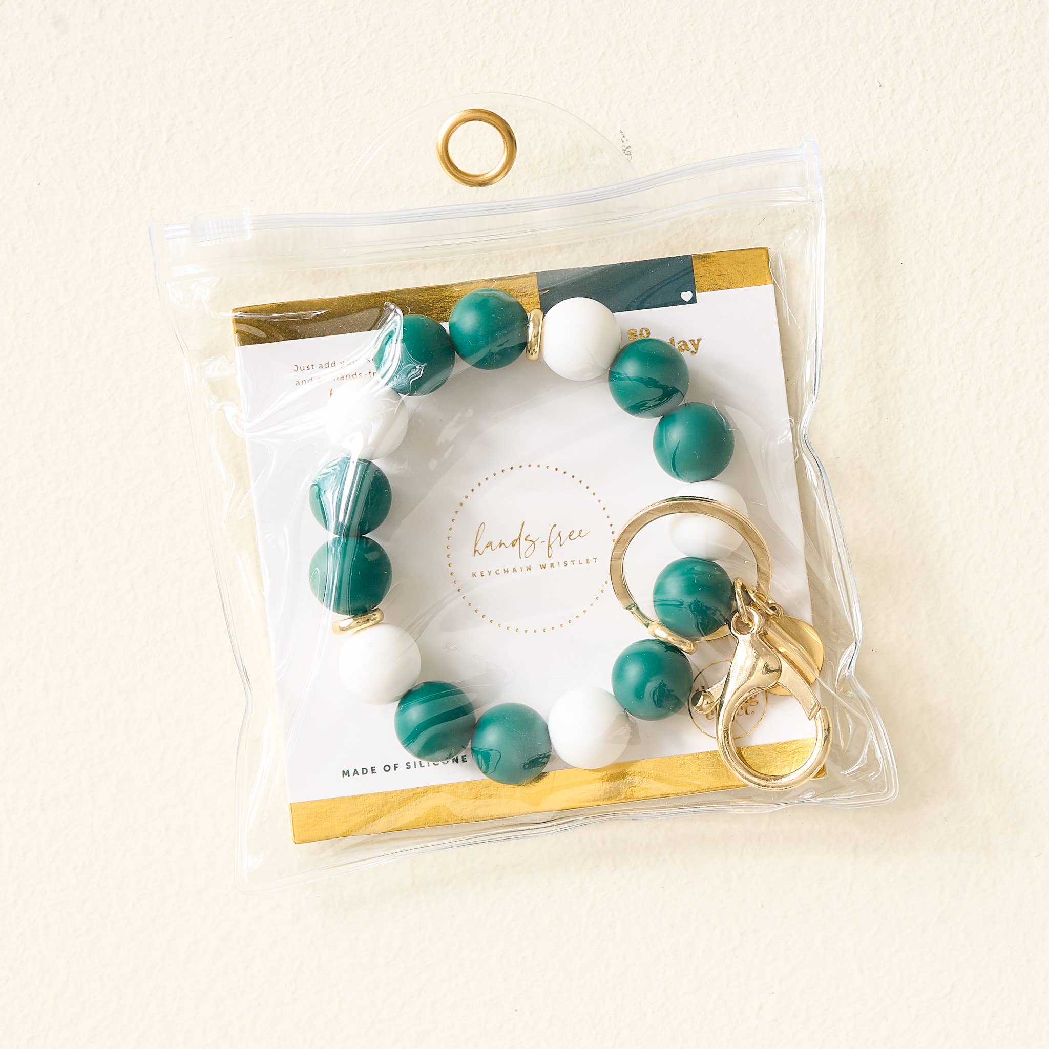 The Darling Effect - Wholesale Keychain Bracelet - Game Day Hands-Free Keychain Wristlet - 8 Colors Available!9