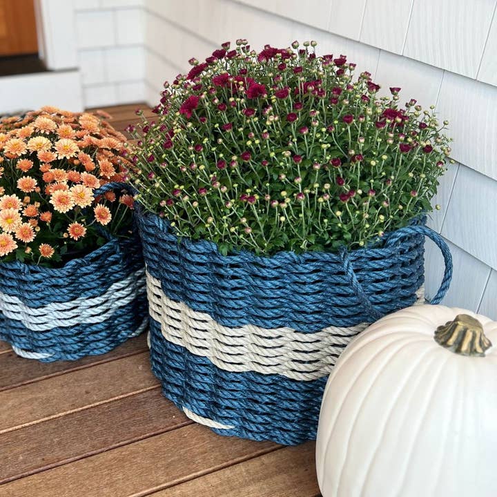 Wicked Good Doormats - Wholesale Basket - Wicked Good Lobster Rope Basket Oversized, 18" x 13"
