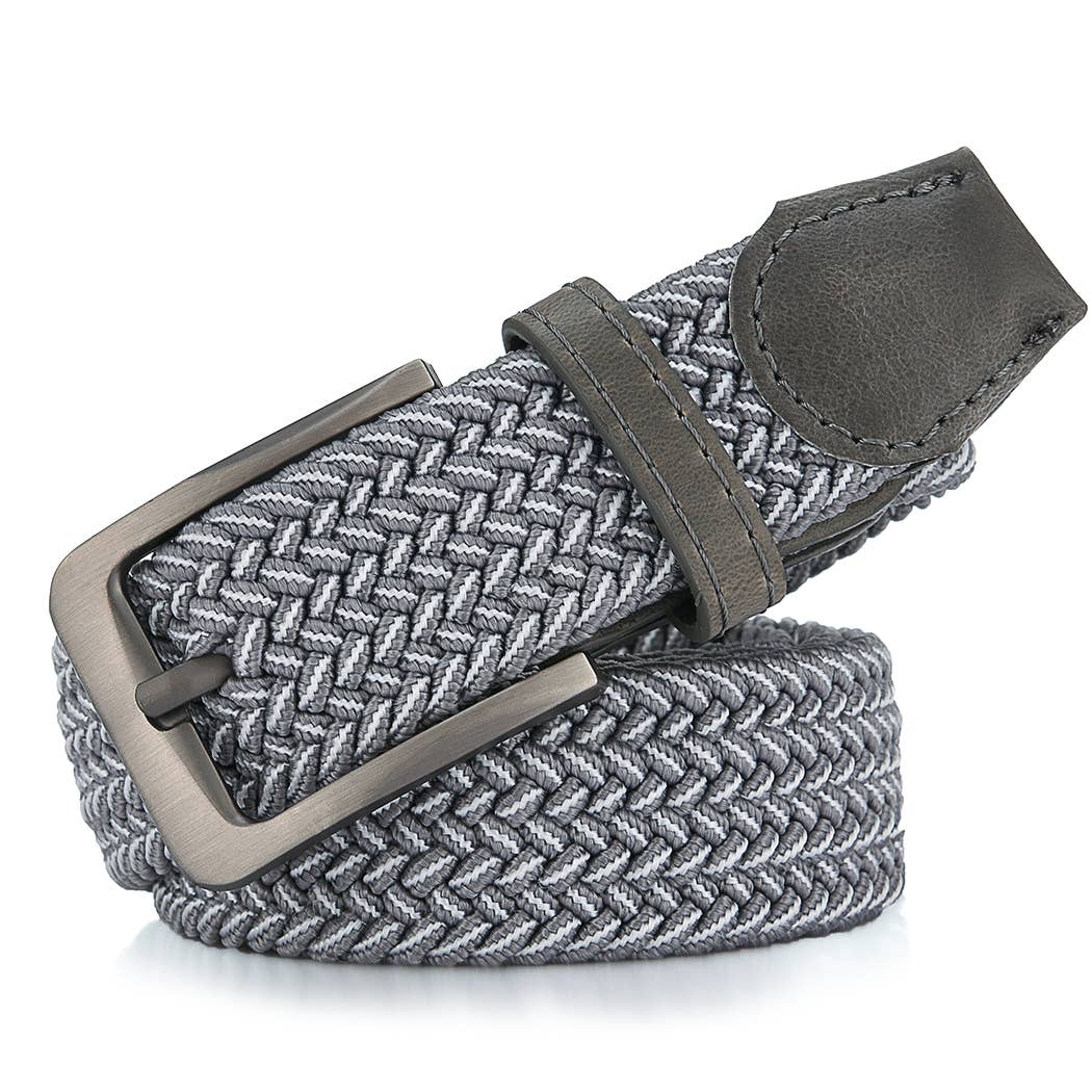 Mio Marino – wholesale Belt – Men's – Elastic Braided Stretch Belt10