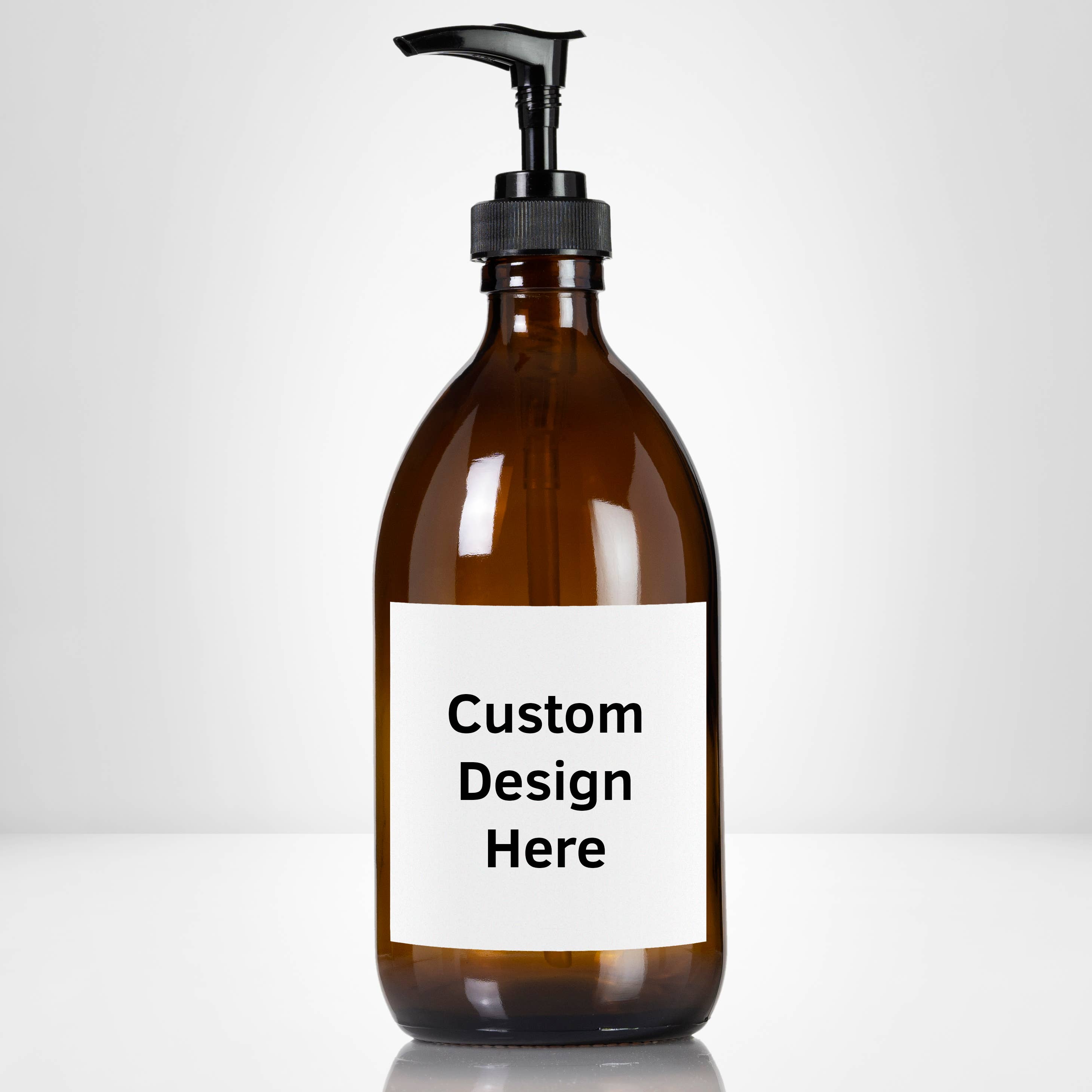 Artanis Home - Wholesale Soap Dispenser - Fully Customizable Amber Glass Euro-Style Soap Dispenser6