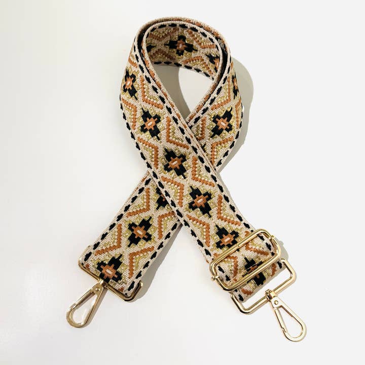 Cassette Barcelona - Wholesale Bag Strap - Women's - Cassette - Ethnic Pixel Strap Pink4
