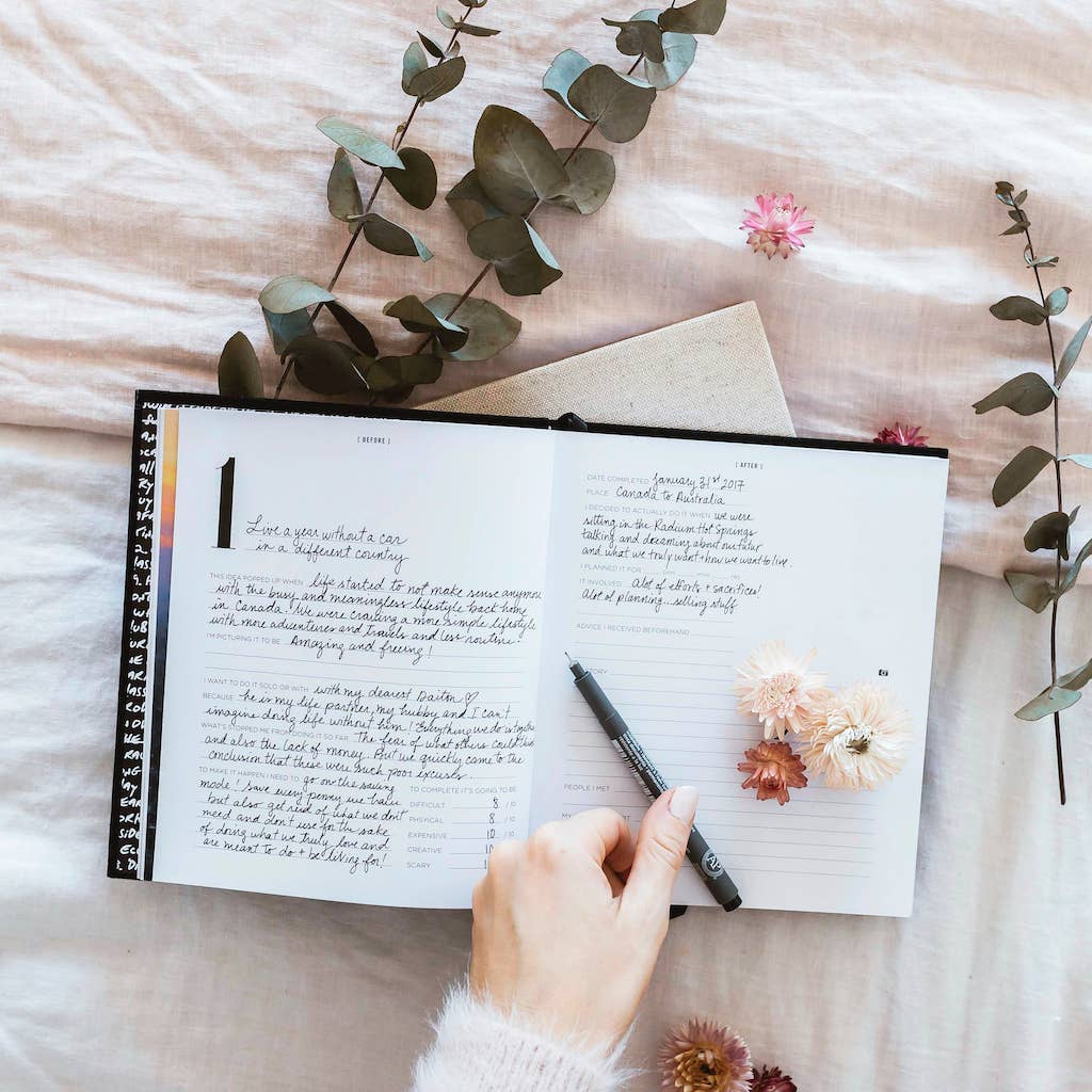 Axel & Ash - Wholesale Journal/Diary - My Bucket List2