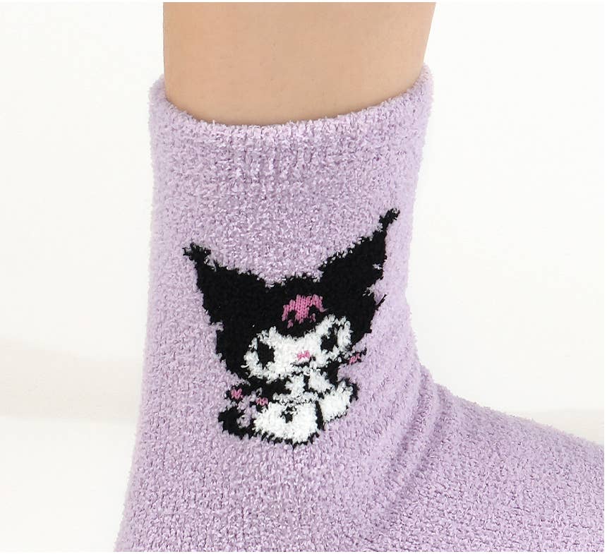K-Wonderland - Wholesale Socks - Women's - Sanrio Characters ultra-soft cozy warm Sleeping Socks6