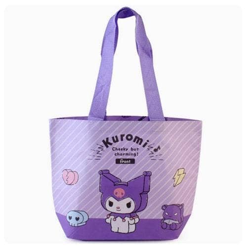 BCZShop - Wholesale Grocery/Shopping Bag - SANRIO CHARACTERS REUSABLE BAG - KUROMI 0