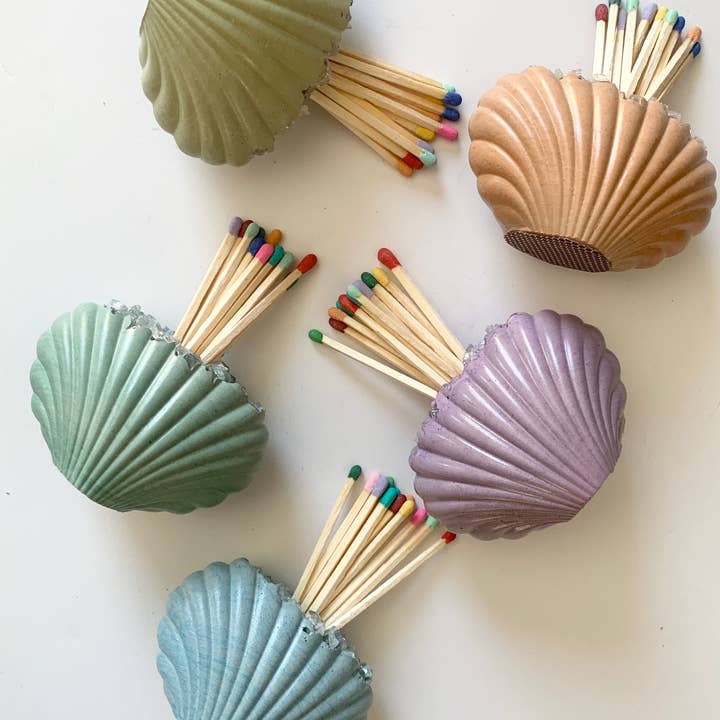 Shell Match Holder for wholesale by Awkward Auntie