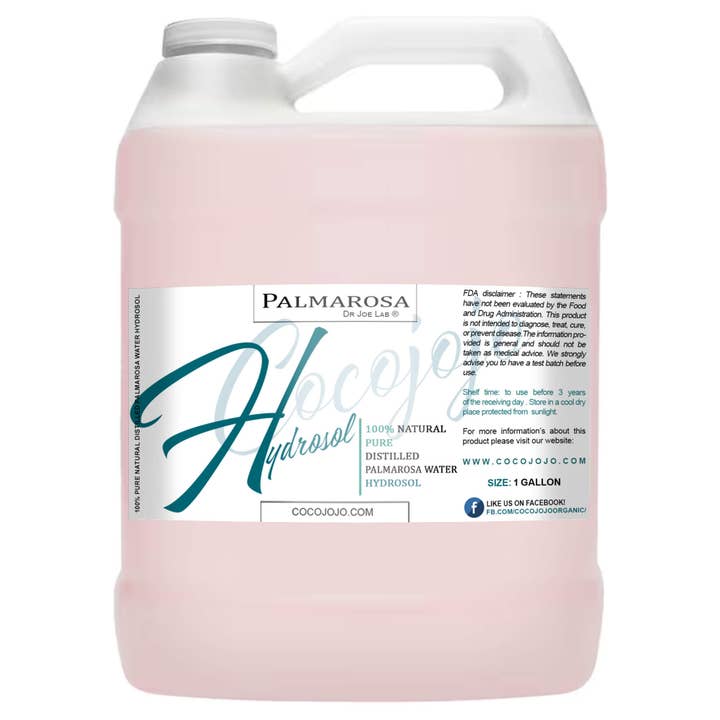 Natural Palmarosa Hydrosol for wholesale by Coco jojo