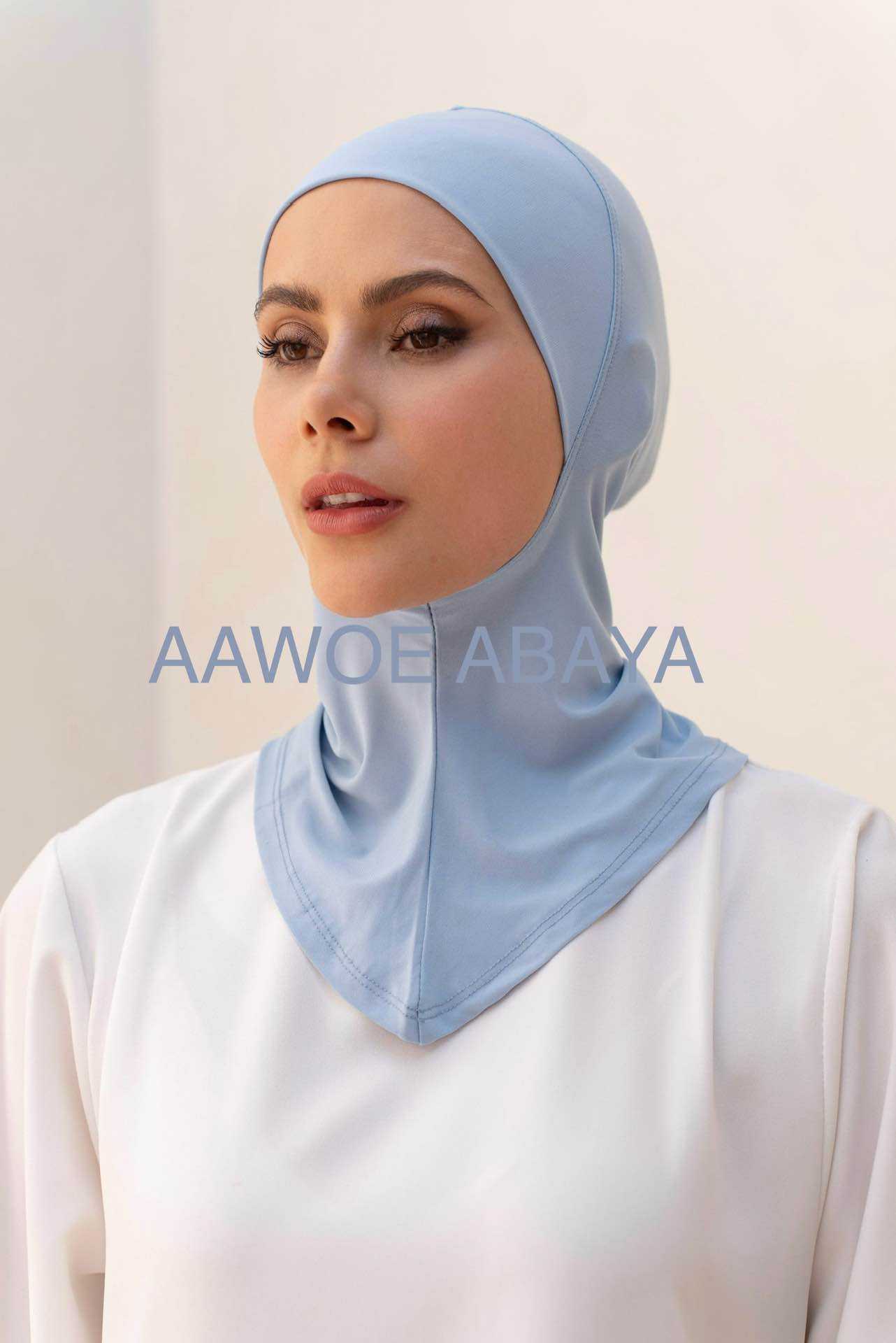 Aawoe Abaya – wholesale Hijab - Dam – Elegant hijabmössa med kaffekant - 228829