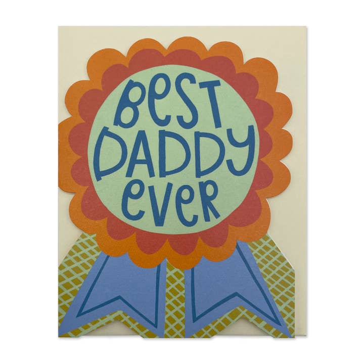 Raspberry Blossom - Vente Carte pour la fête des Pères - Meilleur papa de tous les temps (LIJ45)