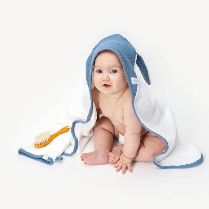 Baby's first spa set - Denim blue for wholesale by Daisy Gift Box