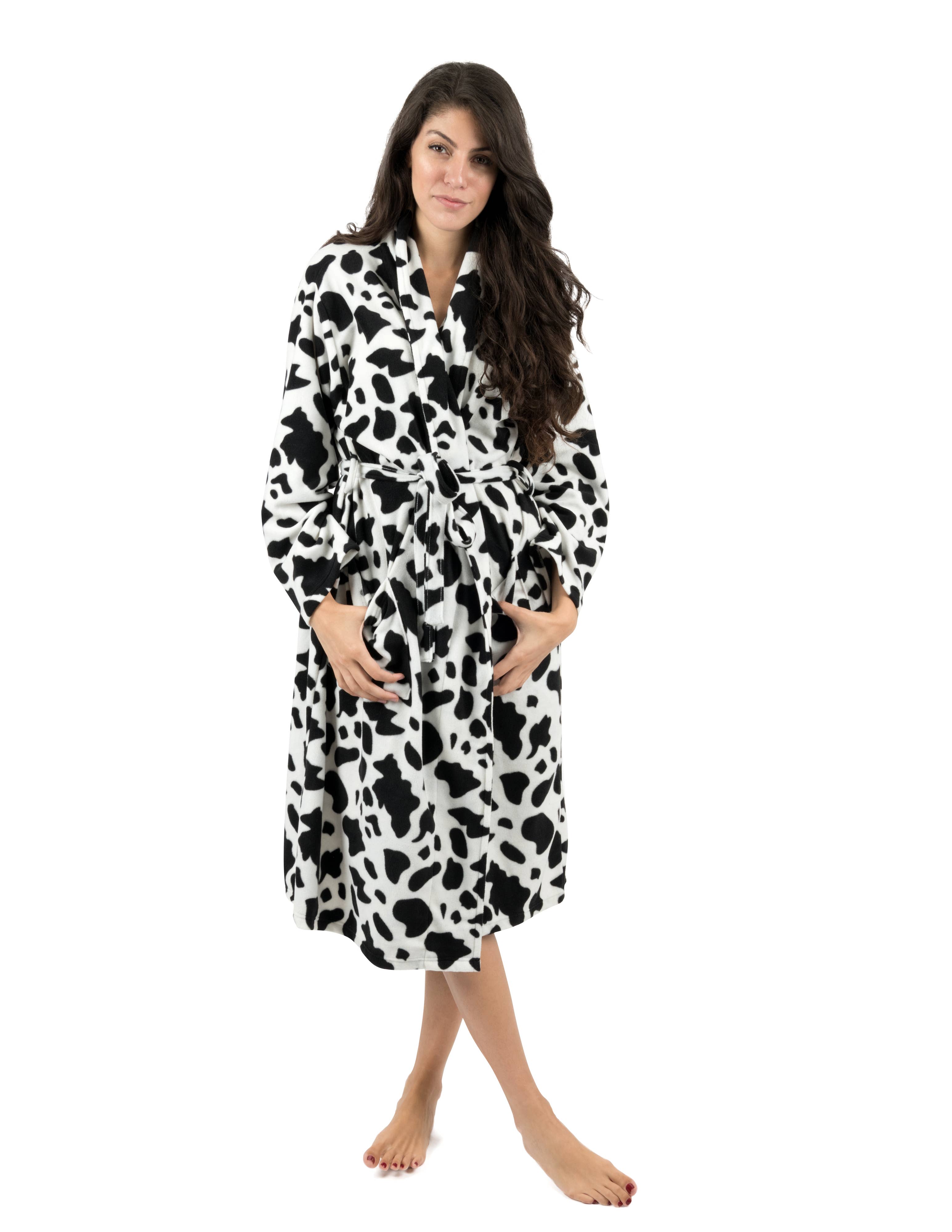 Leveret Pajamas - Wholesale Robe - Women's - Womens Fleece Robe4