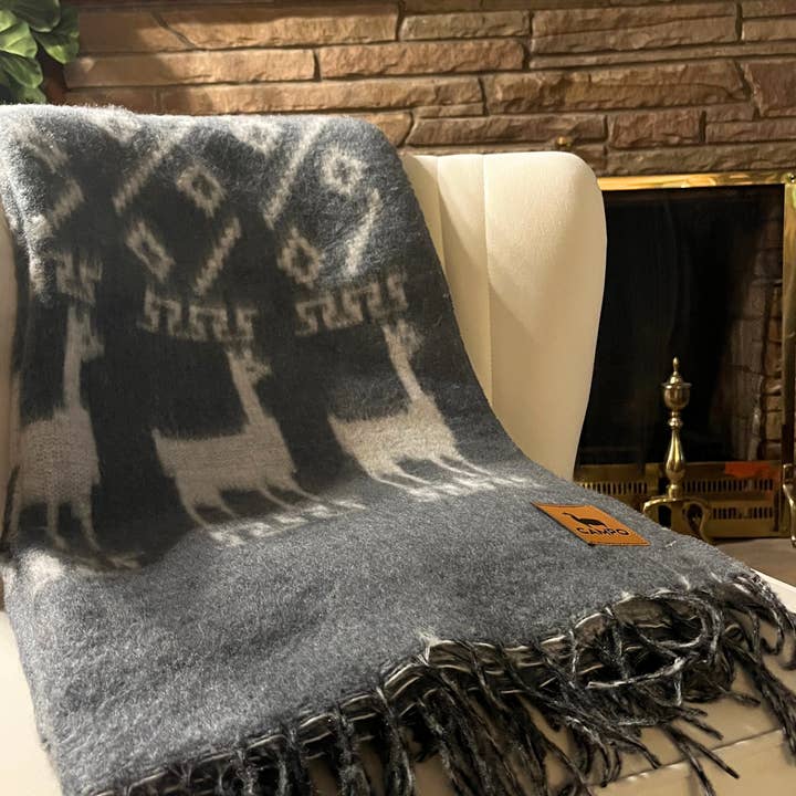 Alpaca Parade Blanket for wholesale by Campo Alpaca