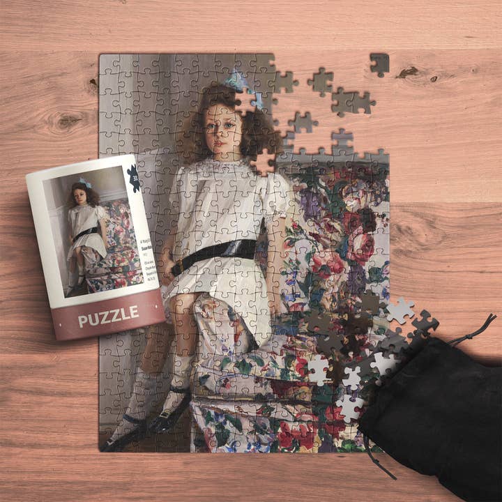 300-piece Jigsaw Puzzle: Susan Watkins' A Young Girl for wholesale by Chrysler Museum of Art