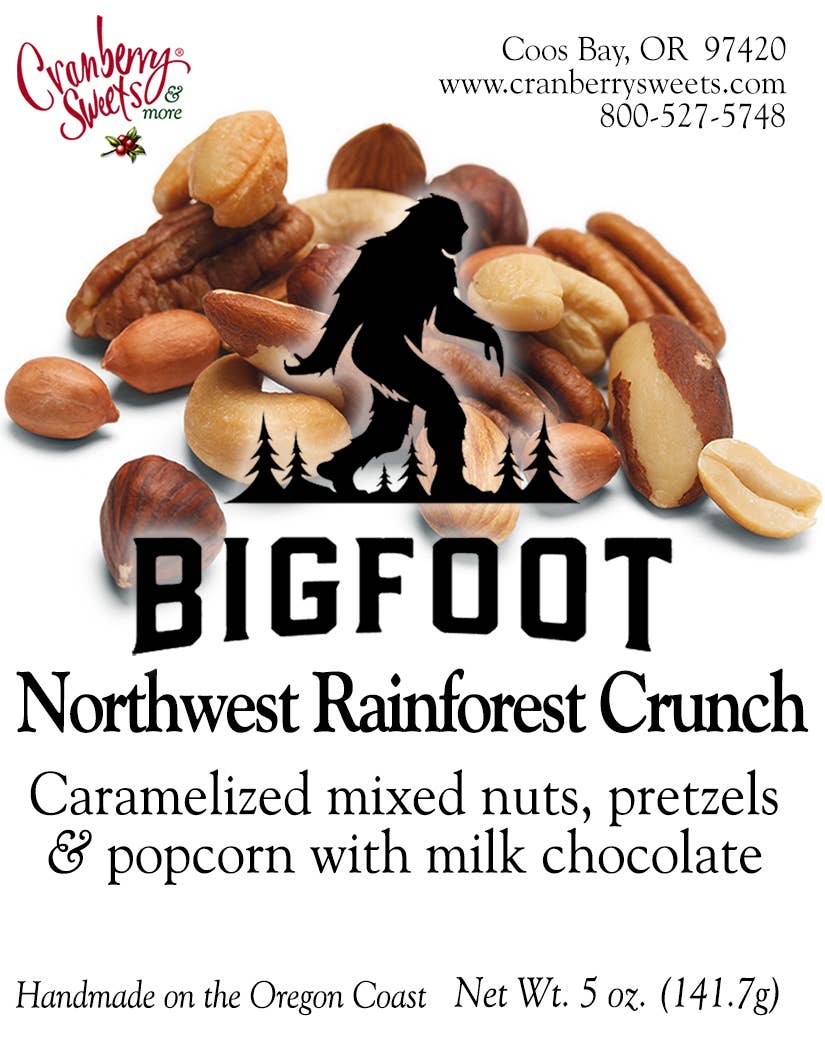 Cranberry Sweets & More - Wholesale Popcorn - Bigfoot Northwest Rainforest Crunch *Chocolate*0