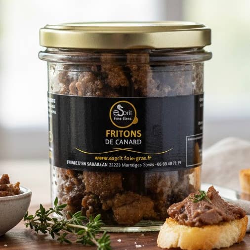 Andepommes frites - 150 g for engroshandel hos Esprit Foie Gras