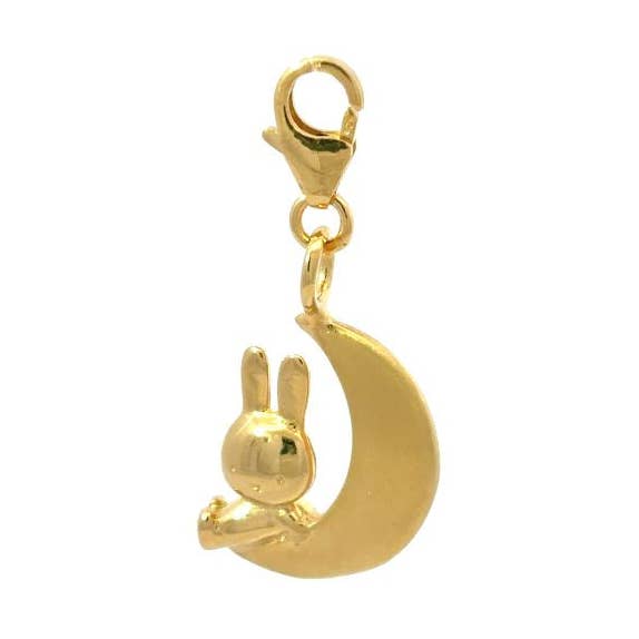 Miffy e o Amuleto da Lua (Vermeil de Ouro 18ct) por atacado de LICENSED TO CHARM