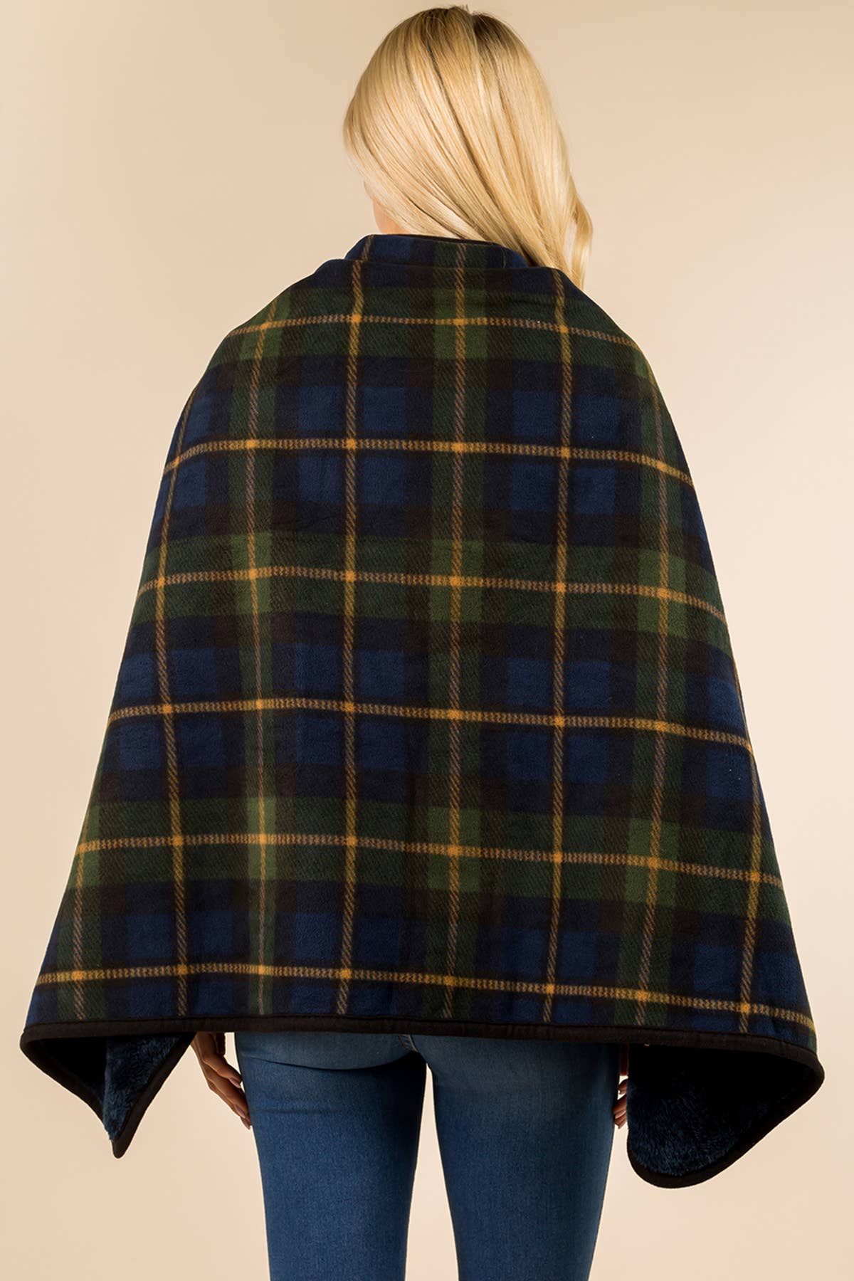 Suzie Q USA - Venta al por mayor Chal - Mujer - Mantón de manta a cuadros11