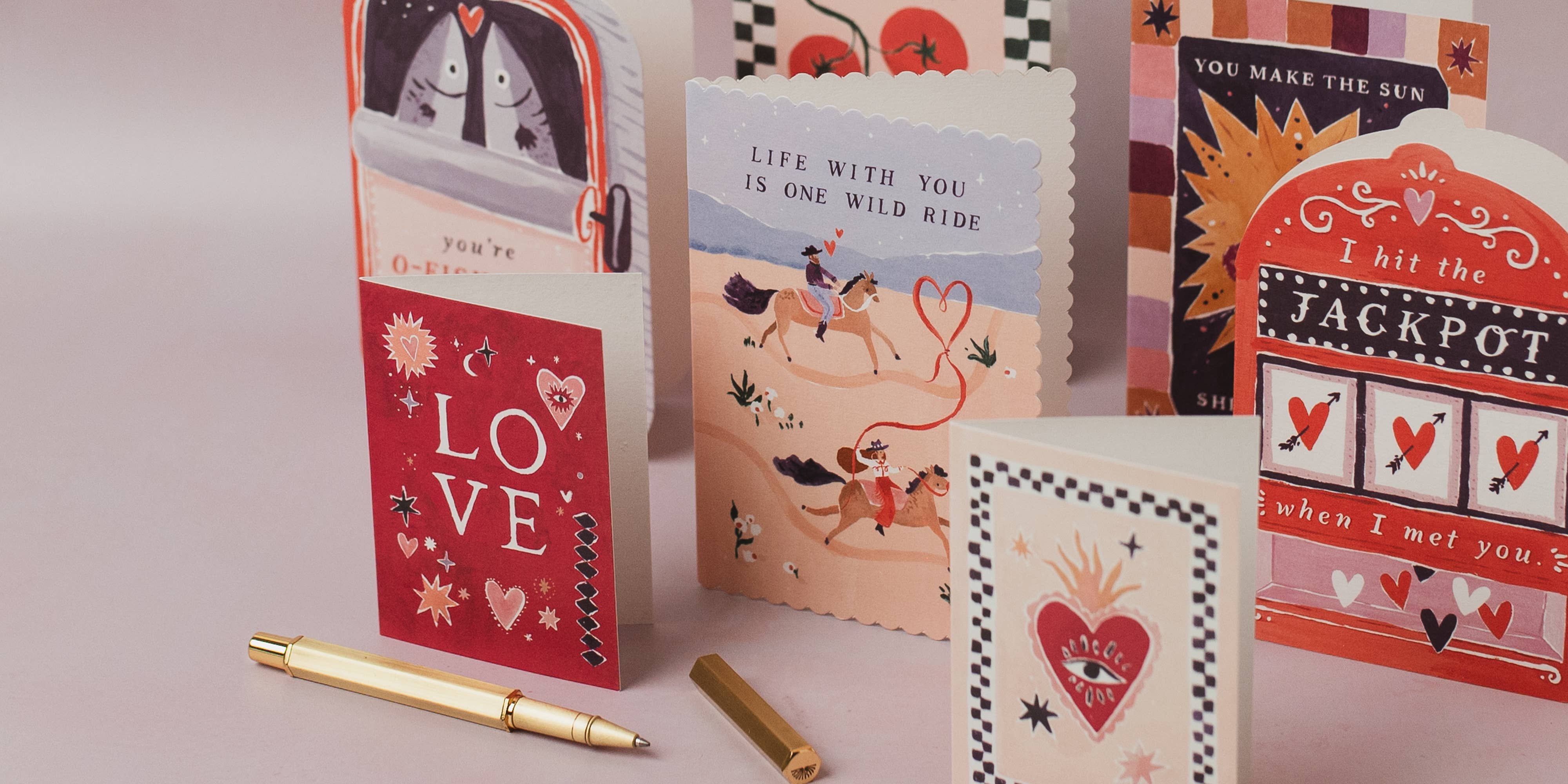Sister Paper Co. - Wholesale Anniversary Card - Jackpot Love Card | Anniversary Cards | Valentines Cards6