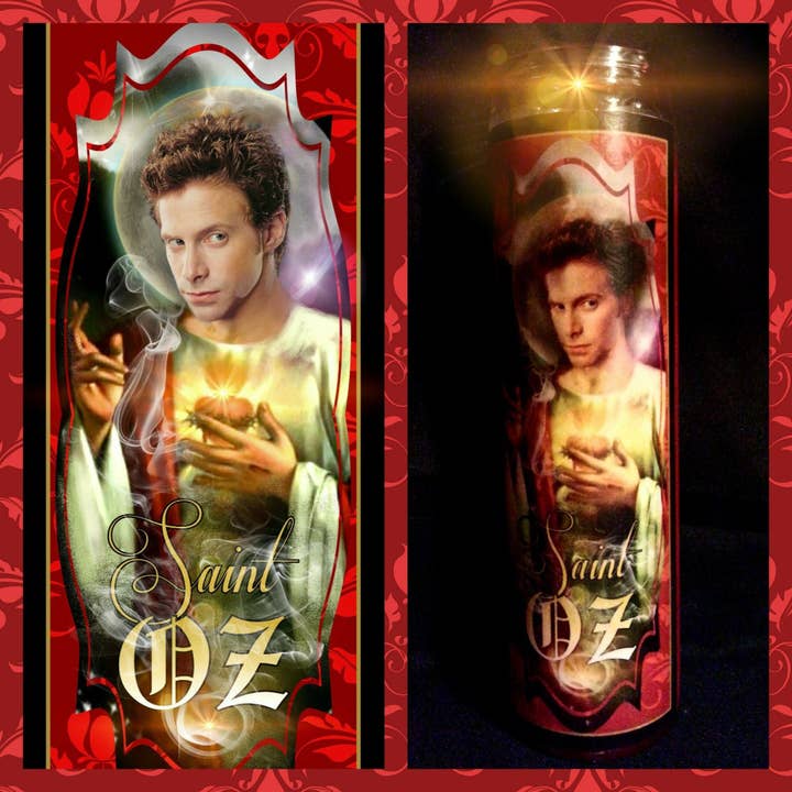Buffy/ OZ Prayer Candle for wholesale by Kitschup Creations
