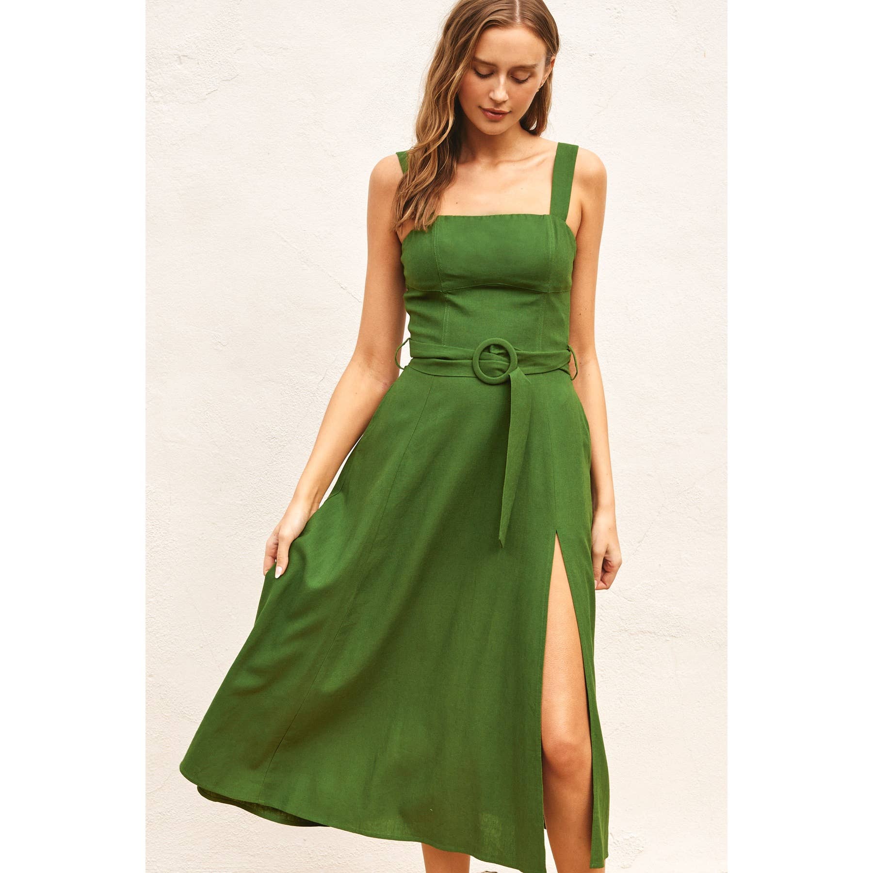 Dress Forum - Vendita all'ingrosso Vestito - Donna - Abito Midi con Fibbia Heaven Sent8