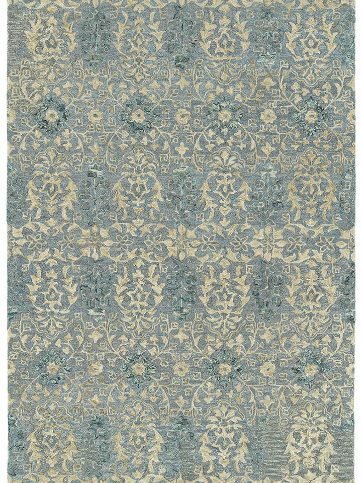 Elijah Collection Slate rechthoekig vloerkleed van 5' x 7'9" voor wholesale door contempo fashion