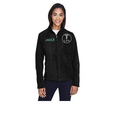 Nurse Personalized Full Zip Fleece Jacket, Monogrammed Full Unisex Size Jacket, Nurse Gift, Gift for Her, Pick your Logo, Plom 614 Designs and other Purchase Wholesale custom jacket. Free Returns & Net 60 Terms on Faire trending on Faire.