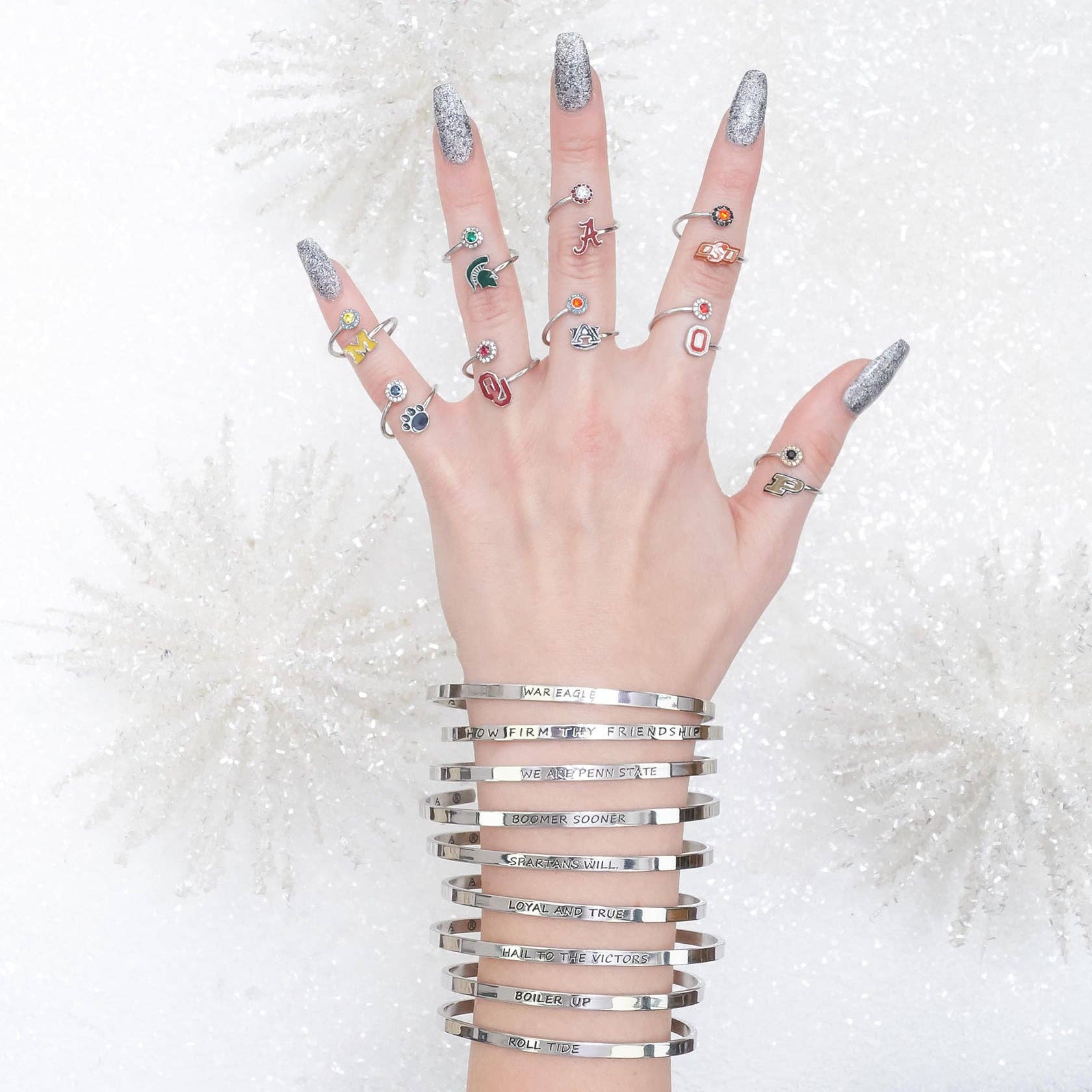 Stone Armory - Wholesale  - Michigan Wolverine Bracelet 'Hail To The Victors'7